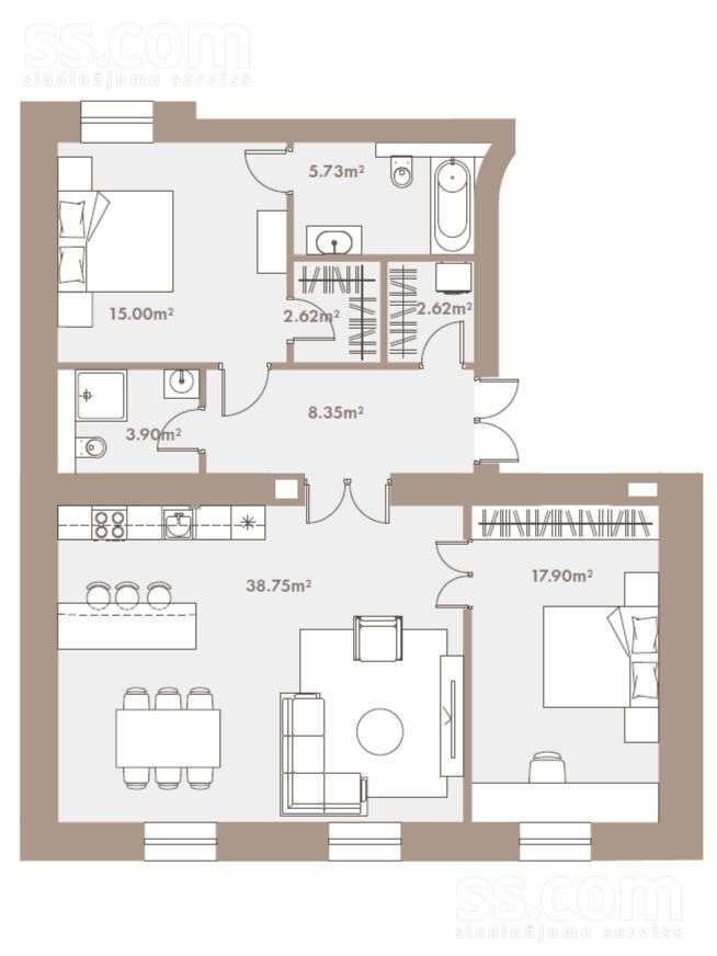 Raiņa bulv. 27, Rīga — dzivoklis