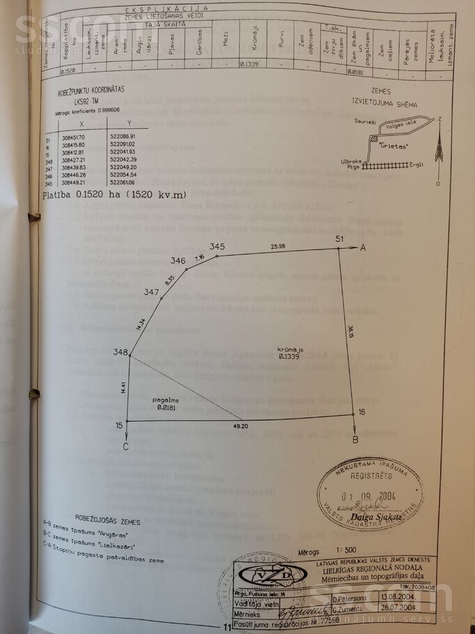 Burtnieku 12, Saurieši, Rīgas rajons, Stopiņu nov. — telpa