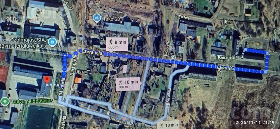 Ezera iela 41, Balvi un raj., Balvi — dzivoklis