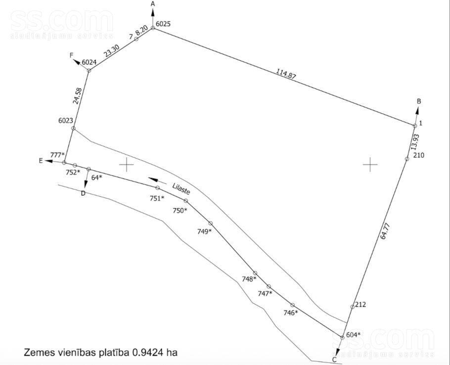 Ladiņu iela 5a, Lilaste, Rīgas rajons, Saulkrastu l. t. — zeme