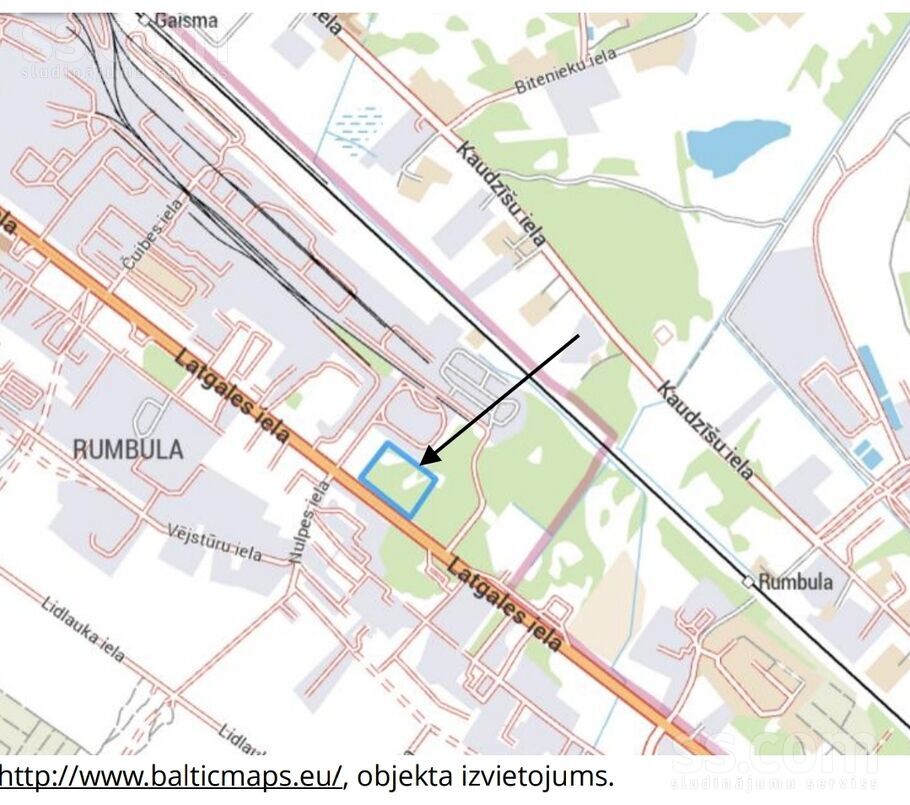 Latgales, Rīga — zeme