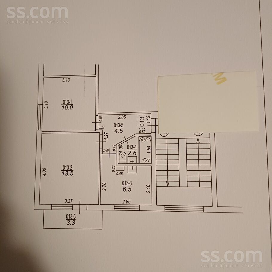 Kooperatīva šķ. 9, Rēzekne un raj., Rēzekne — dzivoklis