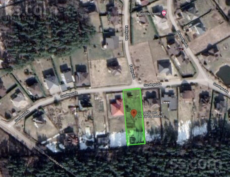 Gundegu iela 14, Mežāres, Rīgas rajons, Babītes pag. — zeme