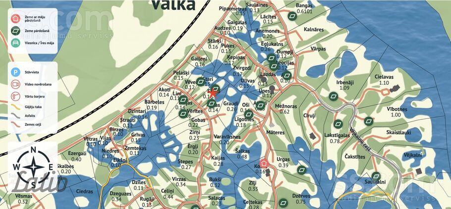 Amatciems 1, Amata, Cēsis un raj., Drabešu pag. — zeme