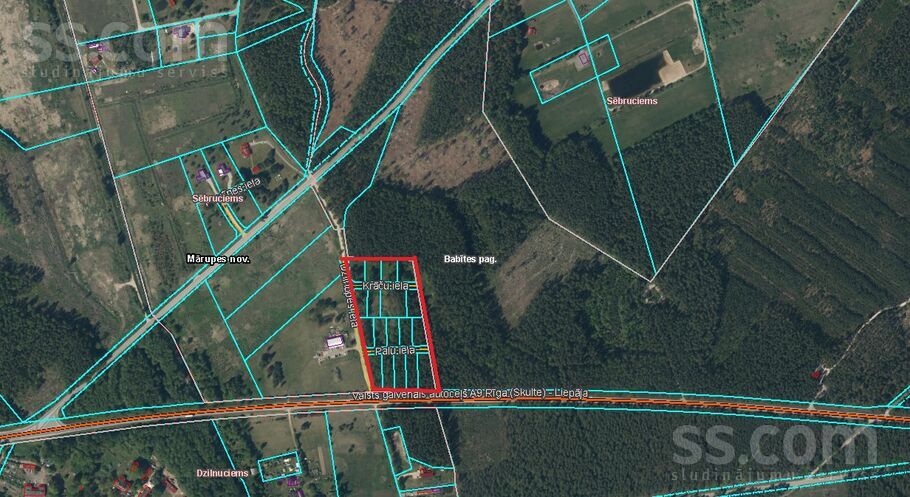 Palu iela 8, Piņķi, Rīgas rajons, Babītes pag. — zeme