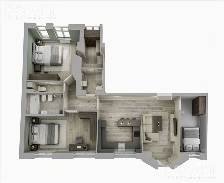 Rūpniecības 5, Rīga — dzivoklis