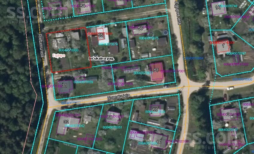 Rietumu iela 30, Egļupe, Rīgas rajons, Inčukalna nov. — zeme