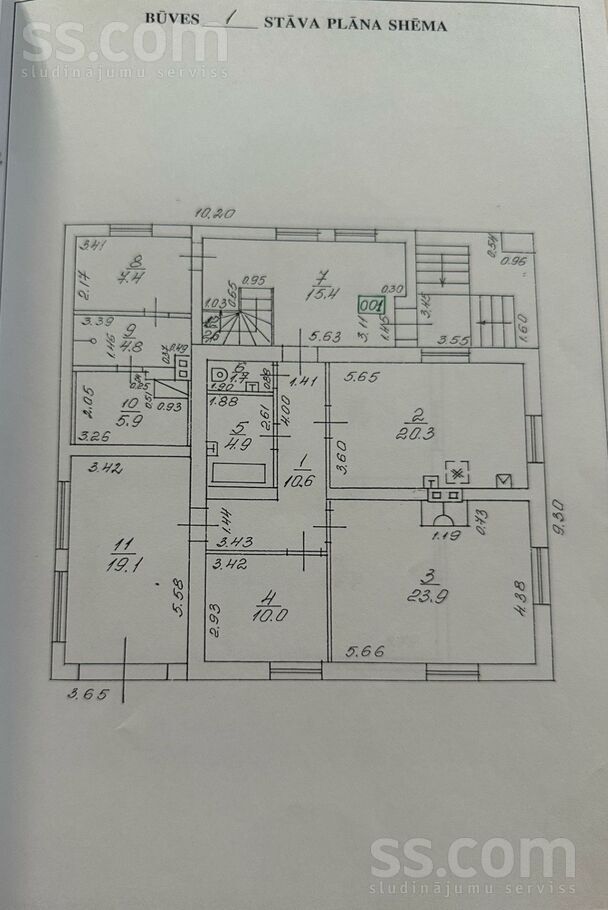 Zileņu, Rīga — maja