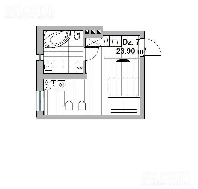 Dzelzceļa 3a, Jūrmala — zeme