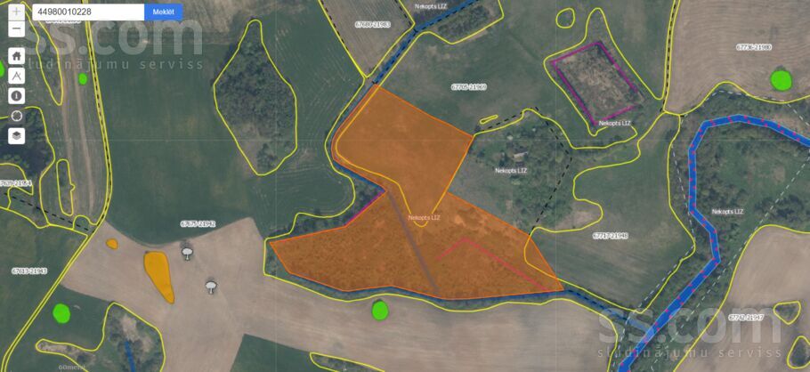 Kosas, Daugavpils un raj., Višķu pag. — zeme