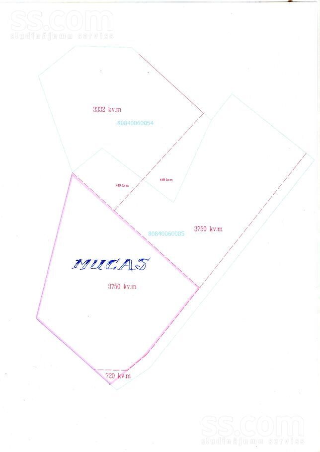 Mucas, Mucenieki, Rīgas rajons, Ropažu nov. — zeme