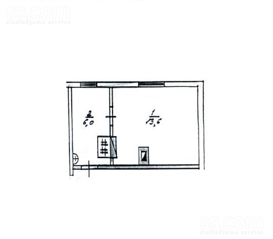 Vaļņu 35, Daugavpils un raj., Daugavpils — dzivoklis