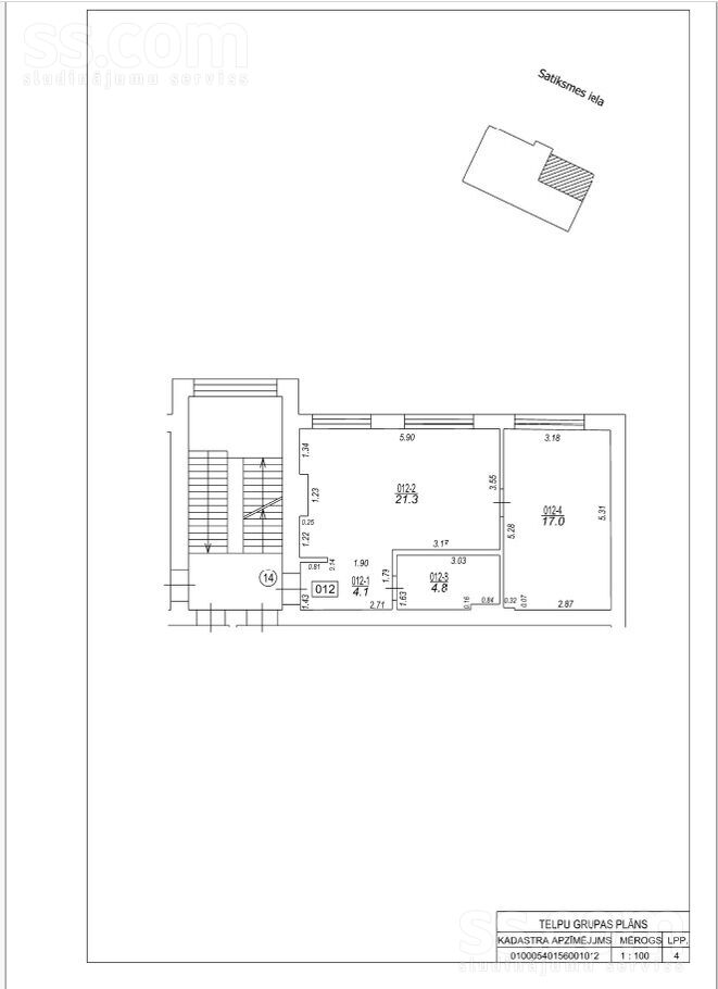 Satiksmes 2, Rīga — dzivoklis