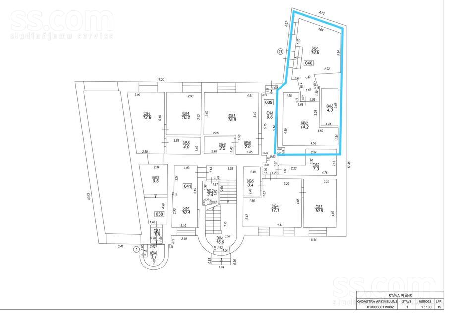 Čaka 26, Rīga — dzivoklis