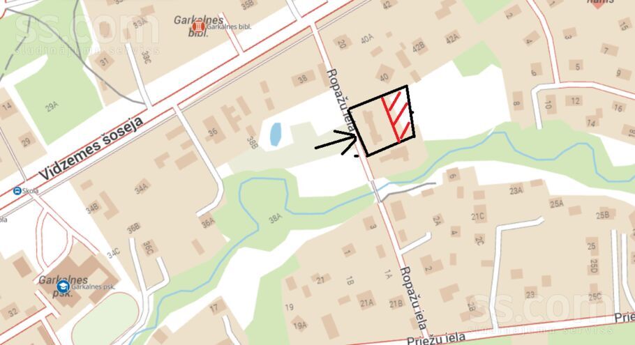 Ropažu iela 14, Garkalne, Rīgas rajons, Garkalnes nov. — zeme