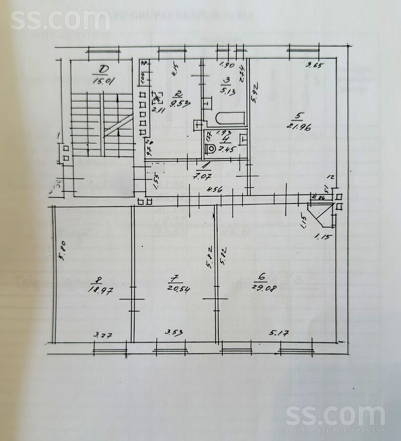 Tērbatas 41/43, Rīga — dzivoklis