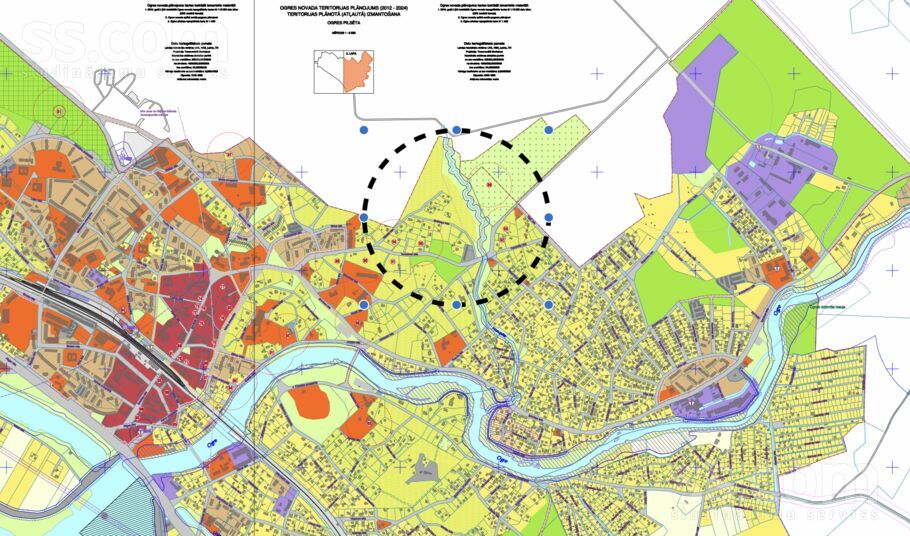 Vārpas iela 10, Ogre un raj., Ogre — zeme