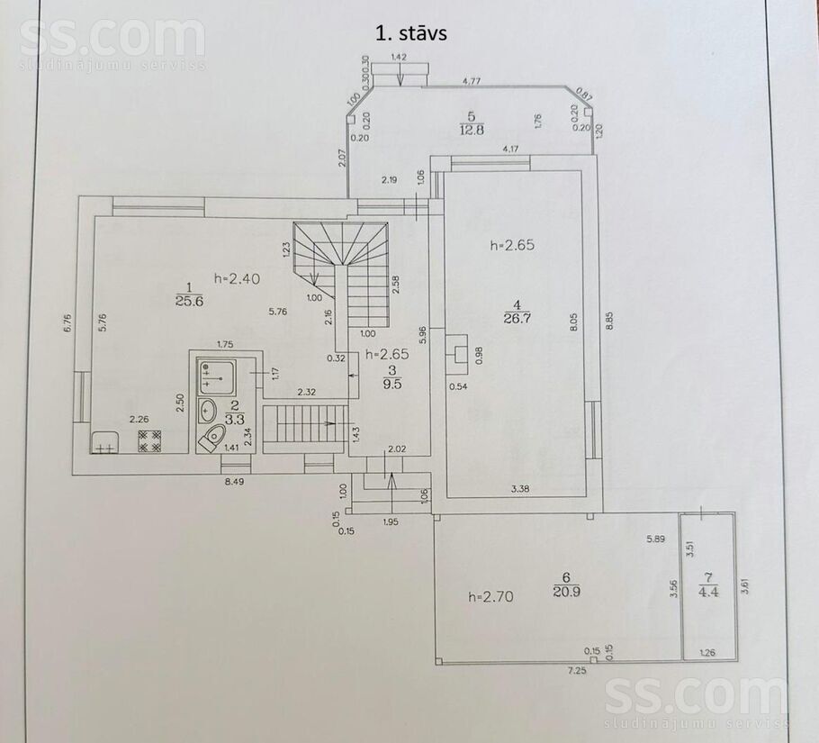 Mažā Ķentes iela 38, Ogre un raj., Ogre — maja