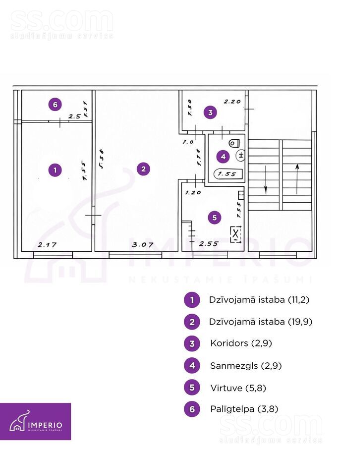 Alīses 8, Rīga — dzivoklis