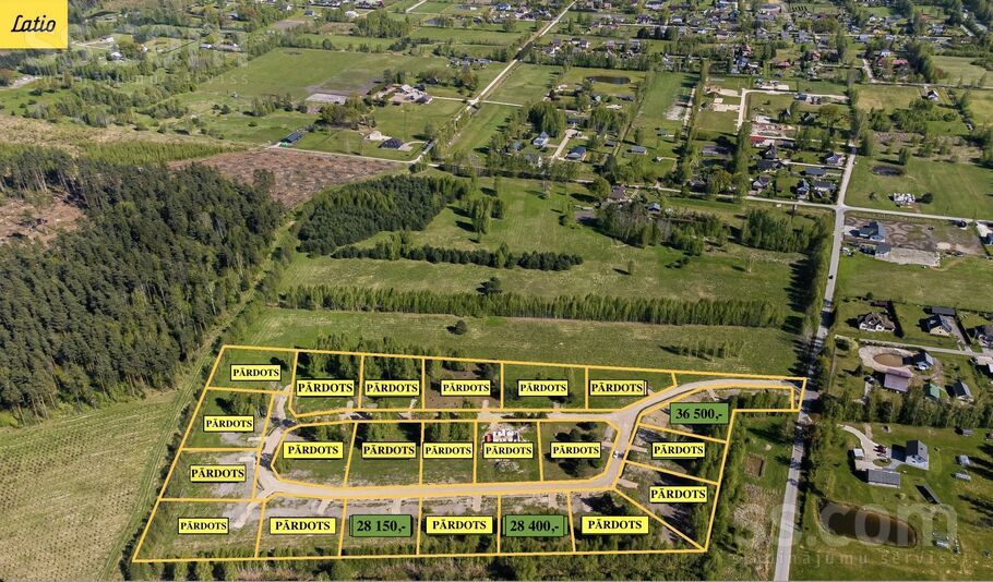Līgas iela 26, Vītoliņi, Jelgava un raj., Valgundes nov. — zeme