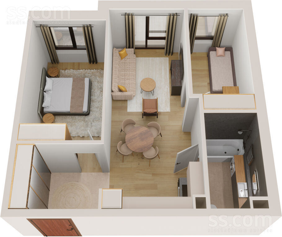 Rumbulas 14, Rīga — dzivoklis