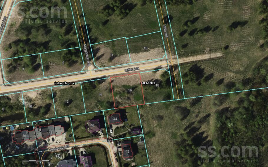 Mētru iela 16, Rīgas rajons, Salaspils — zeme