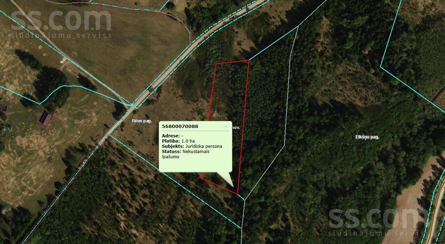 Nomaļi, Jēkabpils un raj., Rites pag. — zeme