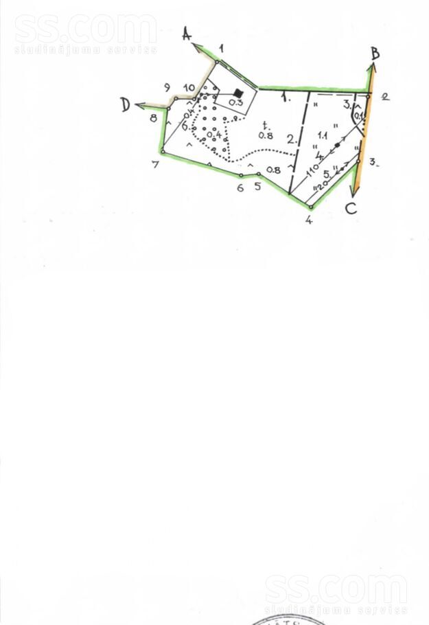 Lienes iela, Madona un raj., Madona — maja