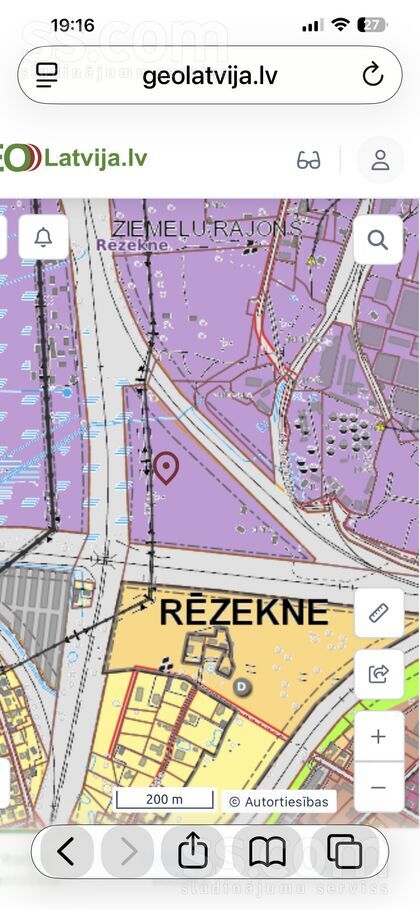 Komunālā iela 5, Rēzekne un raj., Rēzekne — zeme