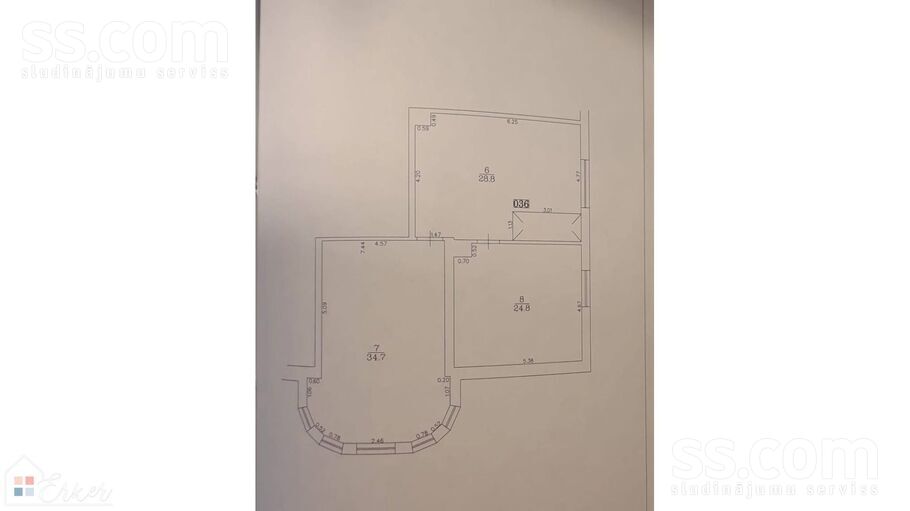 Baznīcas 11, Rīgas rajons, Salaspils — dzivoklis