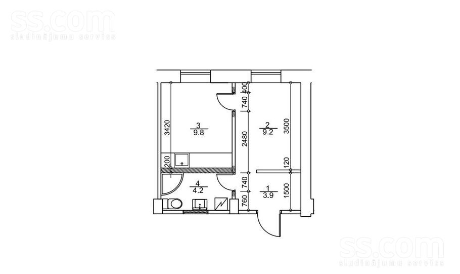 Dombrovska 11, Rīga — dzivoklis