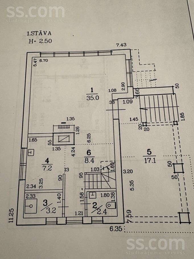 Parka iela 3, Limbaži un raj., Ainaži — maja