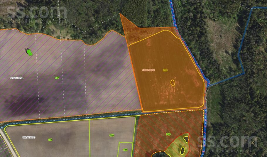 Lauku Lindes, Āstere, Limbaži un raj., Viļķenes pag. — zeme