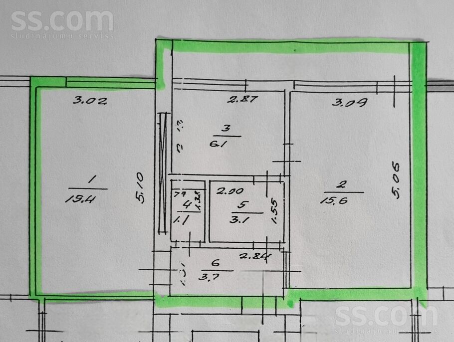Klaipēdas 112, Liepāja un raj., Liepāja — dzivoklis
