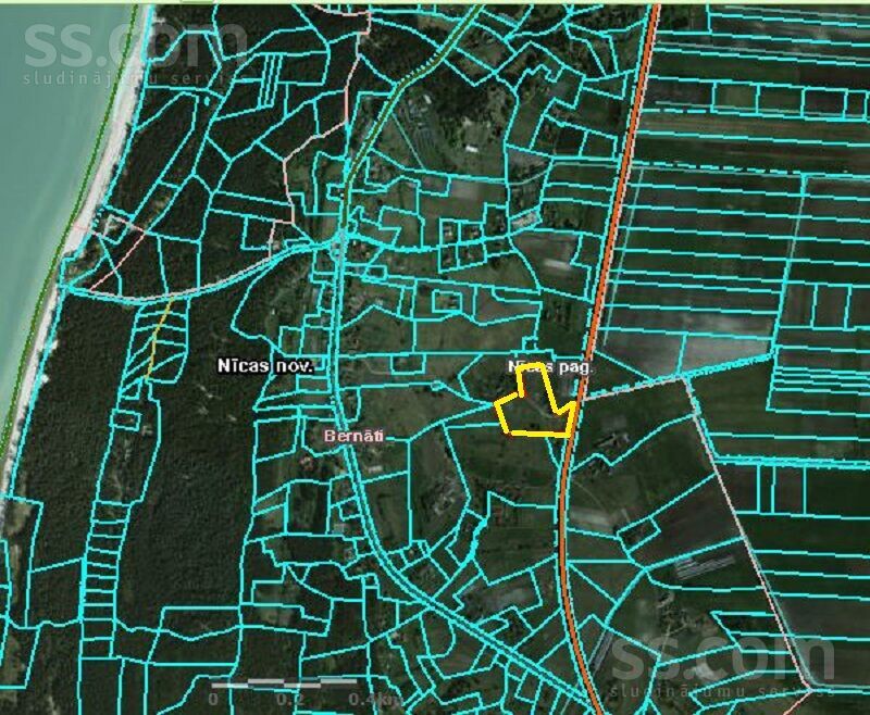 Bernāti, Bernāti, Liepāja un raj., Nīcas pag. — zeme