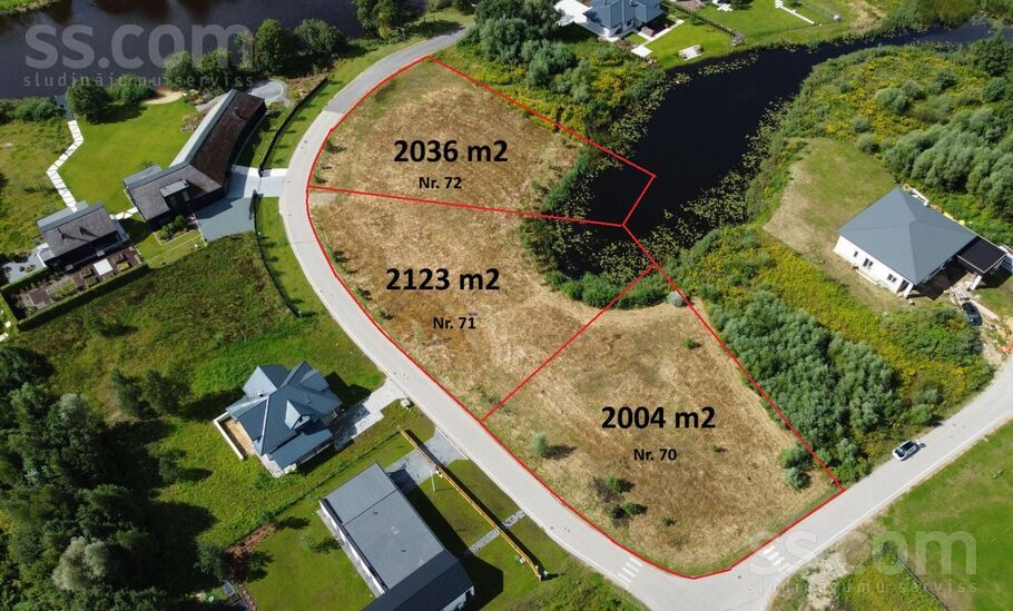 Promenādes iela 38, Berģi, Rīgas rajons, Garkalnes nov. — zeme