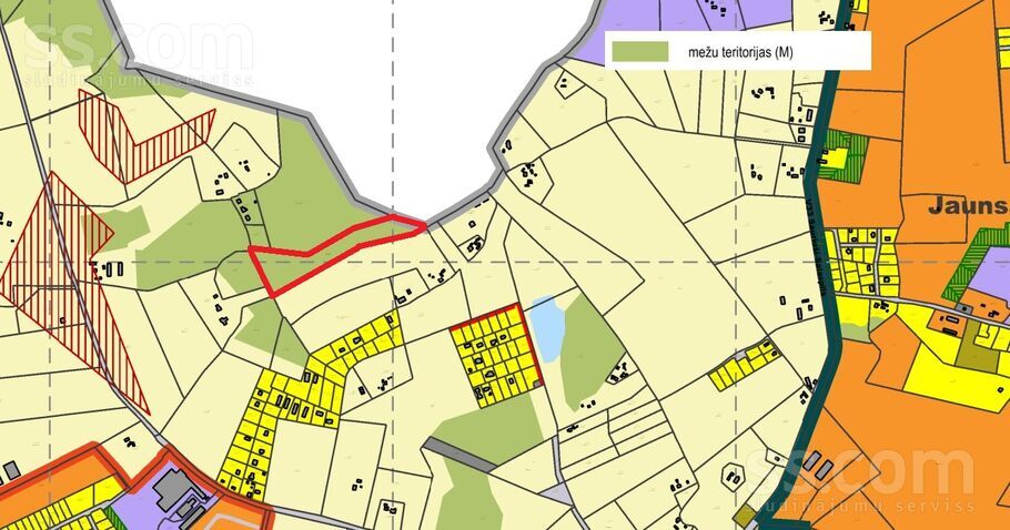 Mežkalni, Rūķi, Rīgas rajons, Salaspils l. t. — zeme