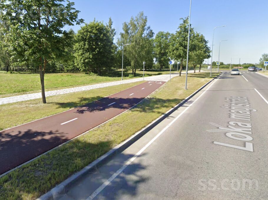 Loka maģistrāle 47, Jelgava un raj., Jelgava — zeme