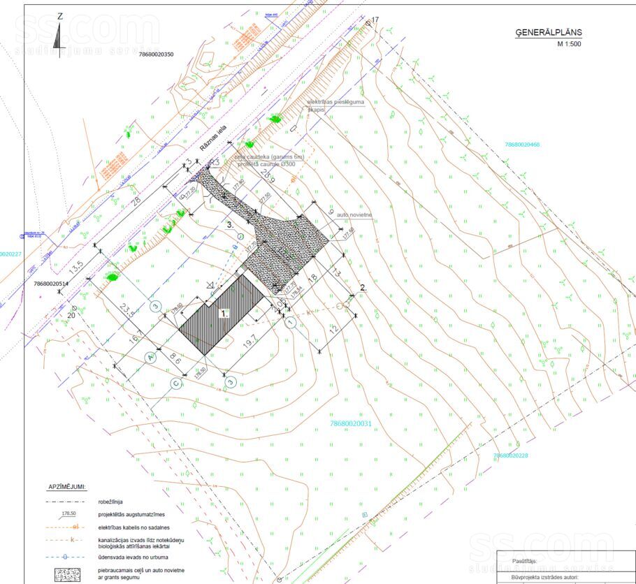 Rāznas iela 12, Lūznava, Rēzekne un raj., Lūznavas pag. — zeme