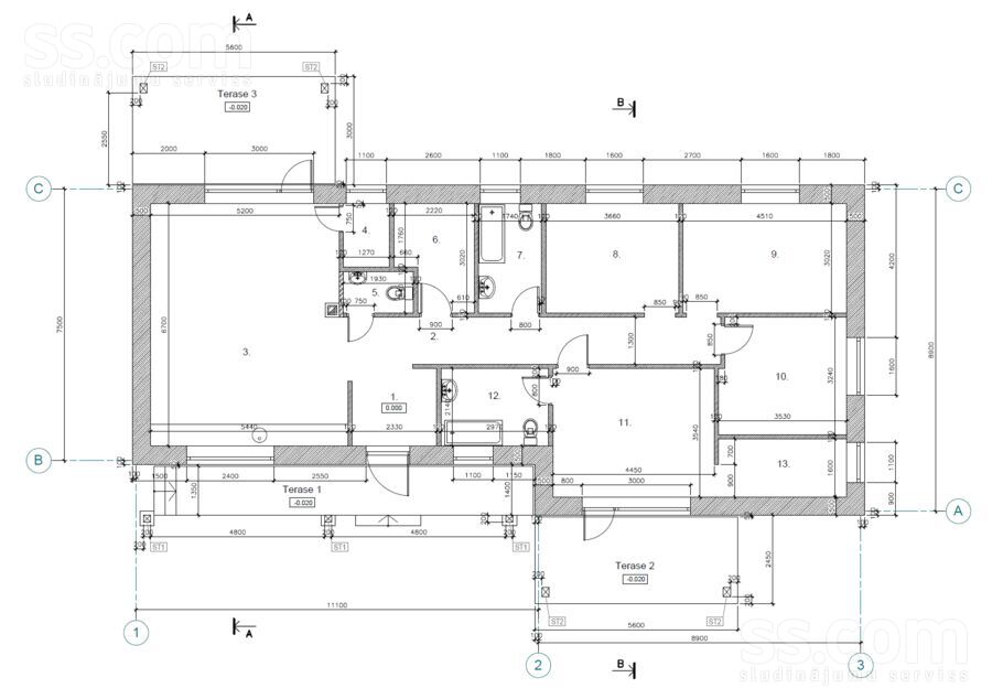 Rāznas iela 12, Lūznava, Rēzekne un raj., Lūznavas pag. — zeme