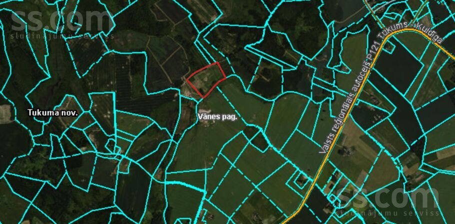 Uplejas, Vāne, Tukums un raj., Vānes pag. — zeme
