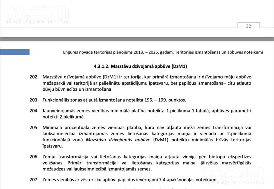 Meža iela, Bigauņciems, Tukums un raj. — zeme