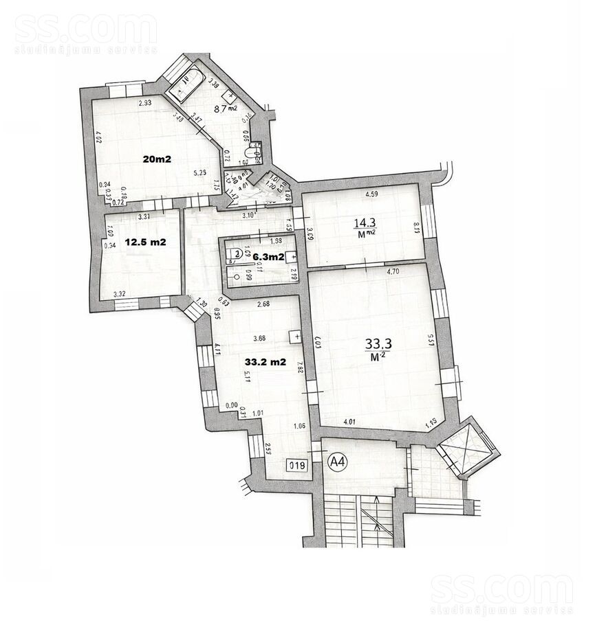 Tērbatas 38, Rīga — dzivoklis