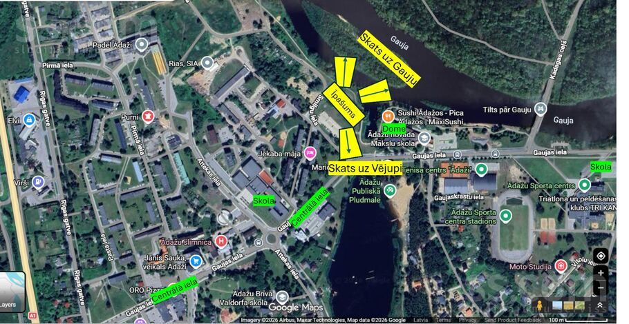 Gaujas iela 33, Ādaži, Rīgas rajons, Ādažu nov. — zeme