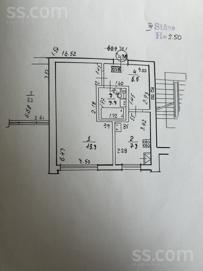 Vidzemes 7, Limbaži un raj., Salacgrīva — dzivoklis