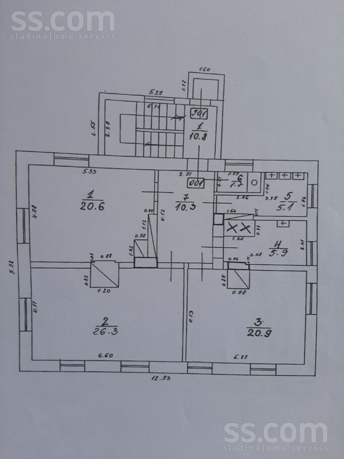 Selgas 1, Ventspils un raj., Ventspils — maja