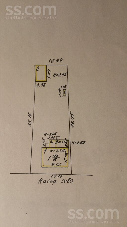 Raiņa iela 12, Daugavpils un raj., Ilūkste — maja