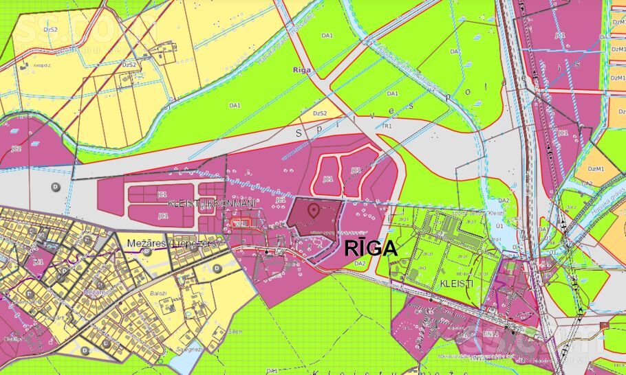 Rātsupītes, Rīga — zeme
