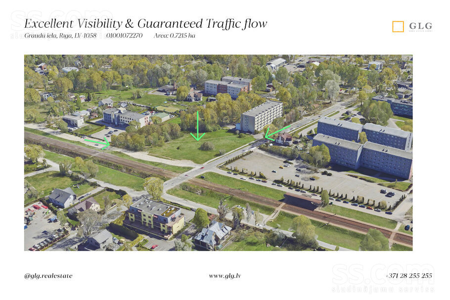 Graudu iela, Mārupe, Rīgas rajons, Mārupes pag. — zeme