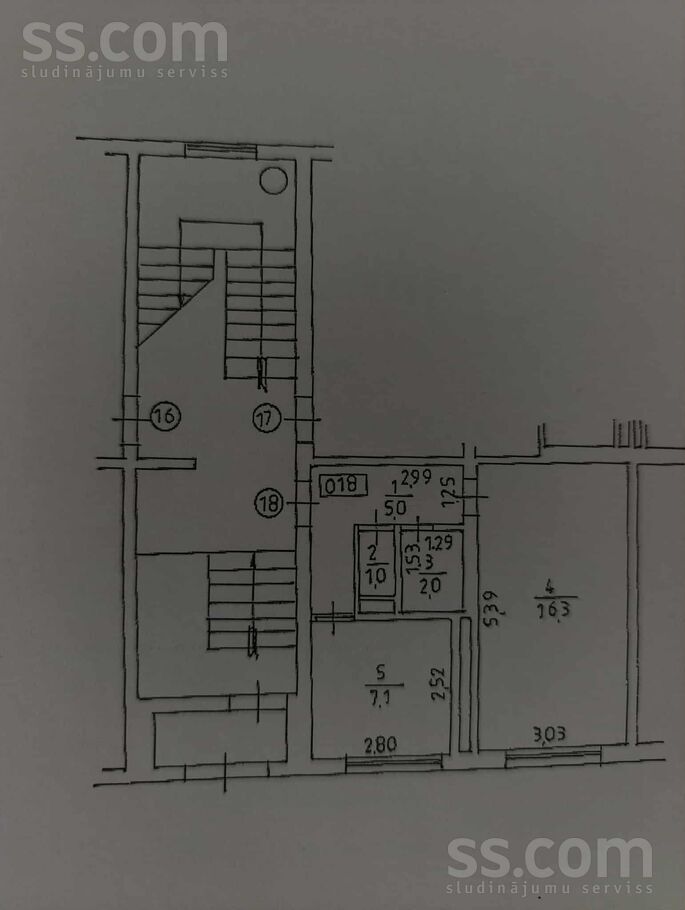 Ģenerāļa Baloža 19, Liepāja un raj., Liepāja — dzivoklis